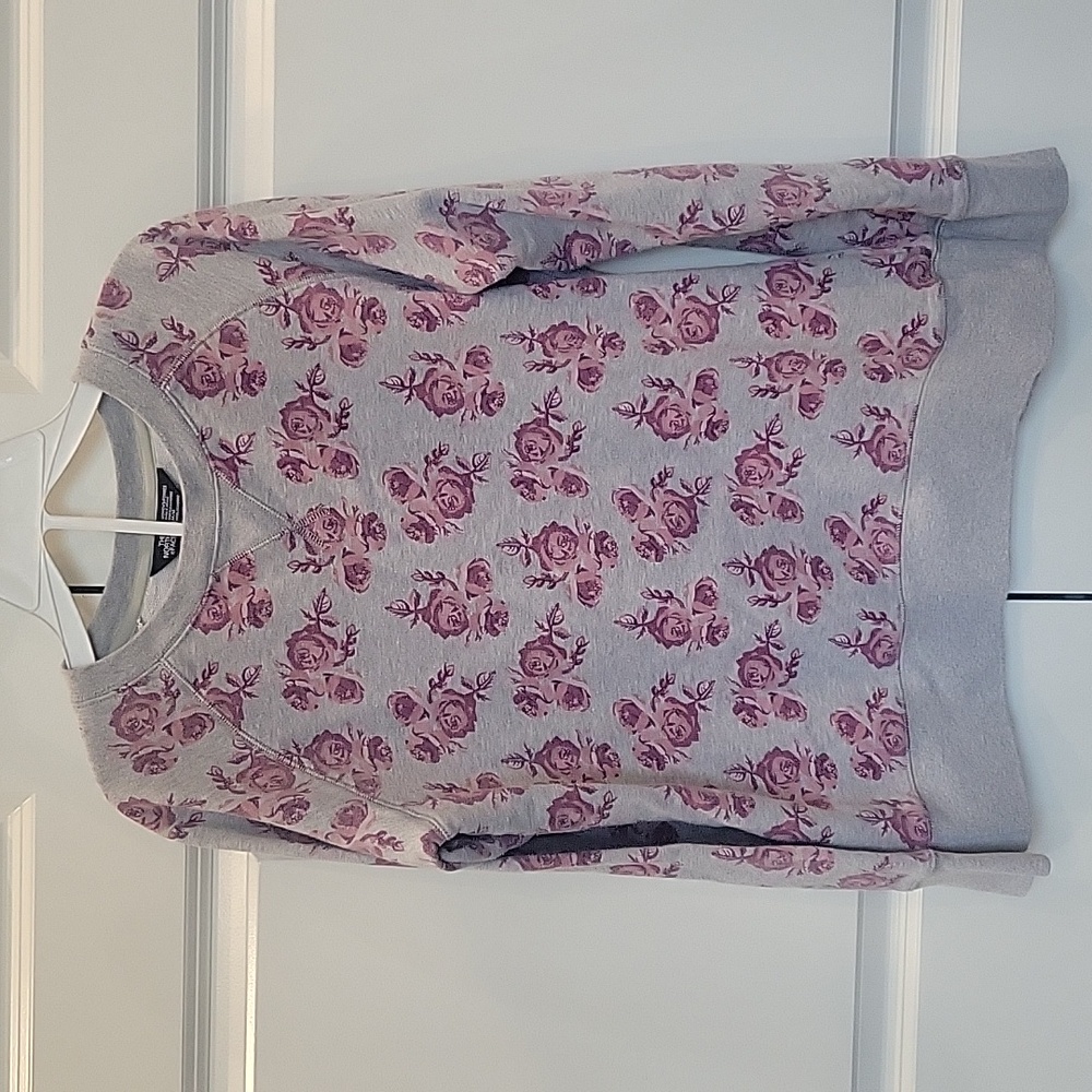 The North Face sweatshirt